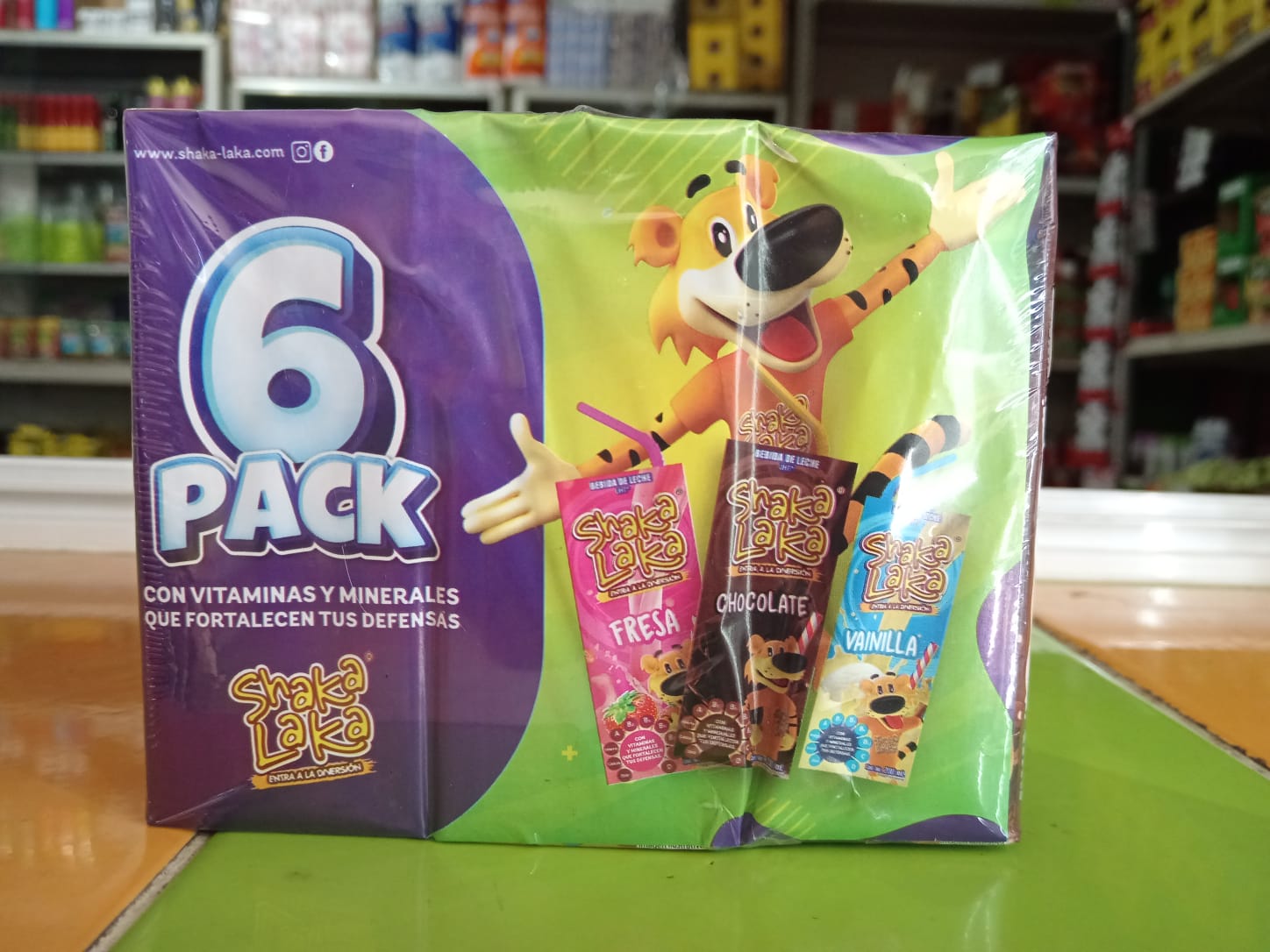 6PACK JUGOS SHAKA LAKA
